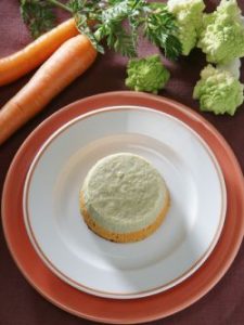 Lire la suite à propos de l’article Flan de romanesco et carottes