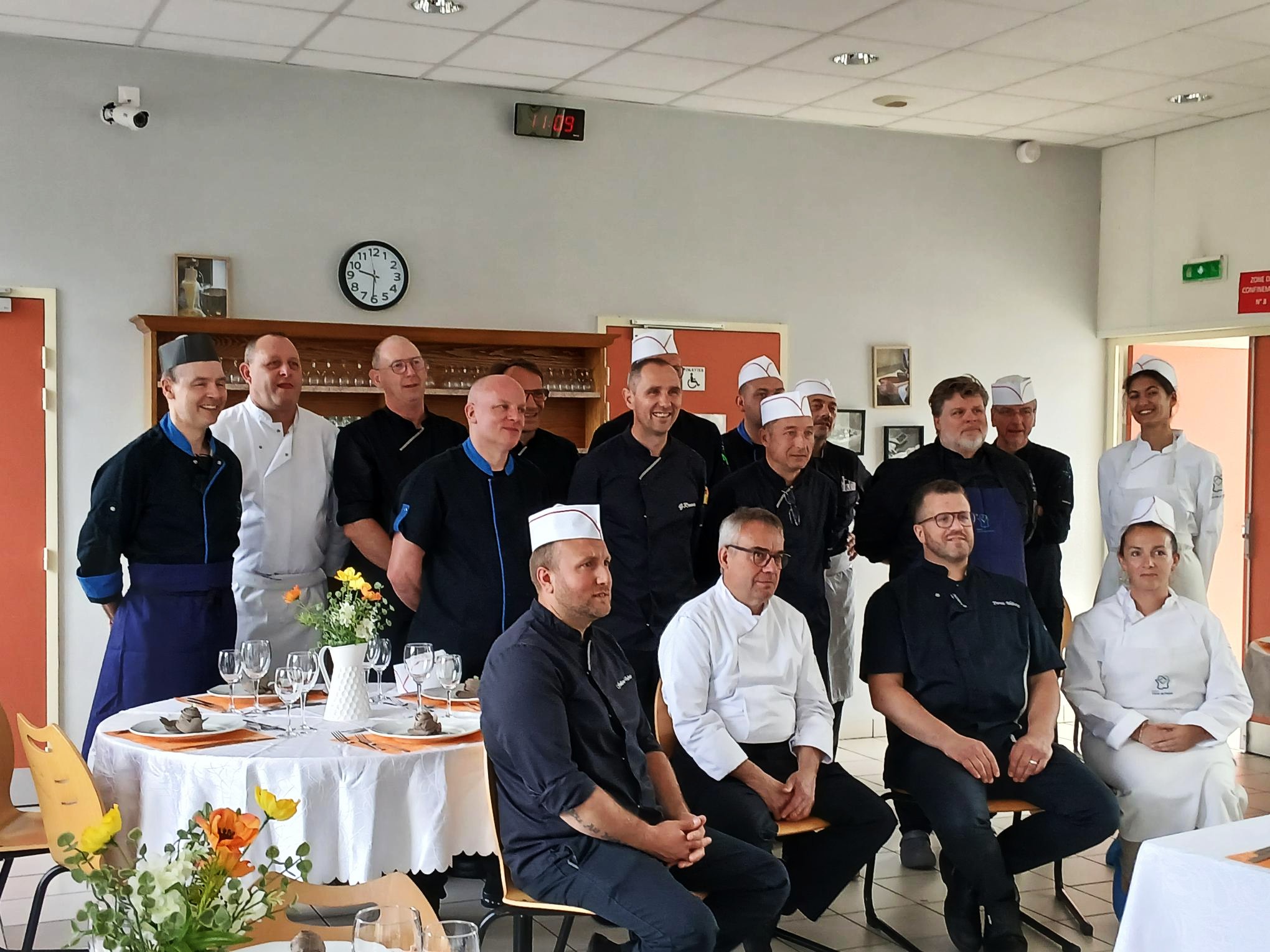 Groupe des chefs de l'Atelier des chefs de l'Hainaut Avesnois